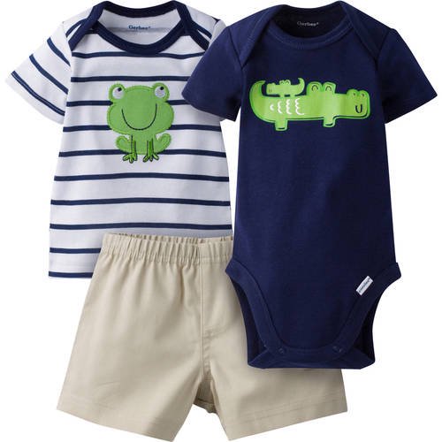 Gerber Newborn Baby Boy Bodysuit, Shirt