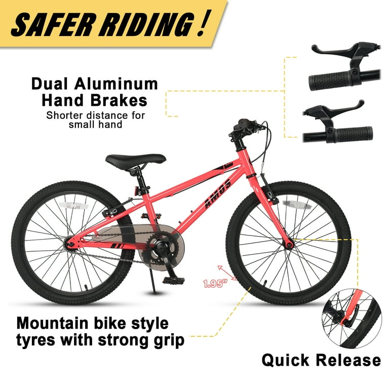 Age group for 20 inch bike sale