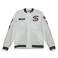 thumbnail image 2 of Men's Mitchell & Ness White Chicago White Sox City Collection Satin Full-Snap Varsity Jacket, 2 of 3