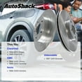 thumbnail image 3 of AutoShack Front Vented Brake Rotors 2-PC Set Replacement for 1997-2005 GMC Jimmy 1997-2005 Chevrolet Blazer 1998-2004 GMC Sonoma 1998-2004 Chevrolet S10 1997-2001 Oldsmobile Bravada 10.78" (273.9 mm), 3 of 5