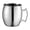 W, variant on WUYVCG Under $5 Mule Mugs Set of 4 Hammered Mule Cup 17 Oz Stainless Brass Handles Mug Set Copper Mugs Mule Mugs Mule Kit for Cold Drinks