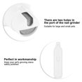 thumbnail image 3 of Andraw Pic Low Noise Polisher CW White Pet Nail Grinder, Battery Power Pet Nail Polisher, Rooming Trimmer For Sll Dogs Cats(White) Ecomeon no, 3 of 4