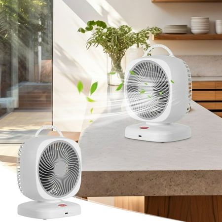 

Fan Light Sound USB Charging Fan Student Office Home 2000mAh
