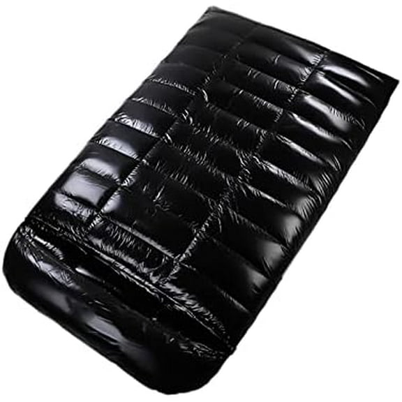 Double Four Seasons Outdoor Camping Sleeping Bag Ultra-Light Storage Folding Women and Men Suitable for Hiking Soft and Warm,Black