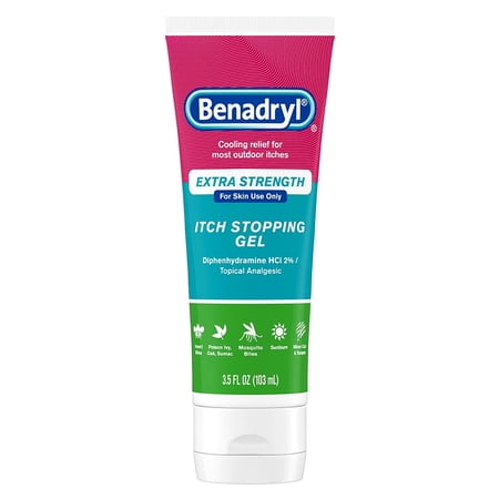 Benadryl Itch Stopping Gel, Extra Strength