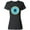 AB-Black, variant on Blue Donut Women's T-Shirt