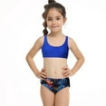 thumbnail image 6 of Uccdo Girls Two Piece Swimsuits Kids Tween Girl Bikini Set Bathing Suit Swimwear 6-14T, 6 of 6