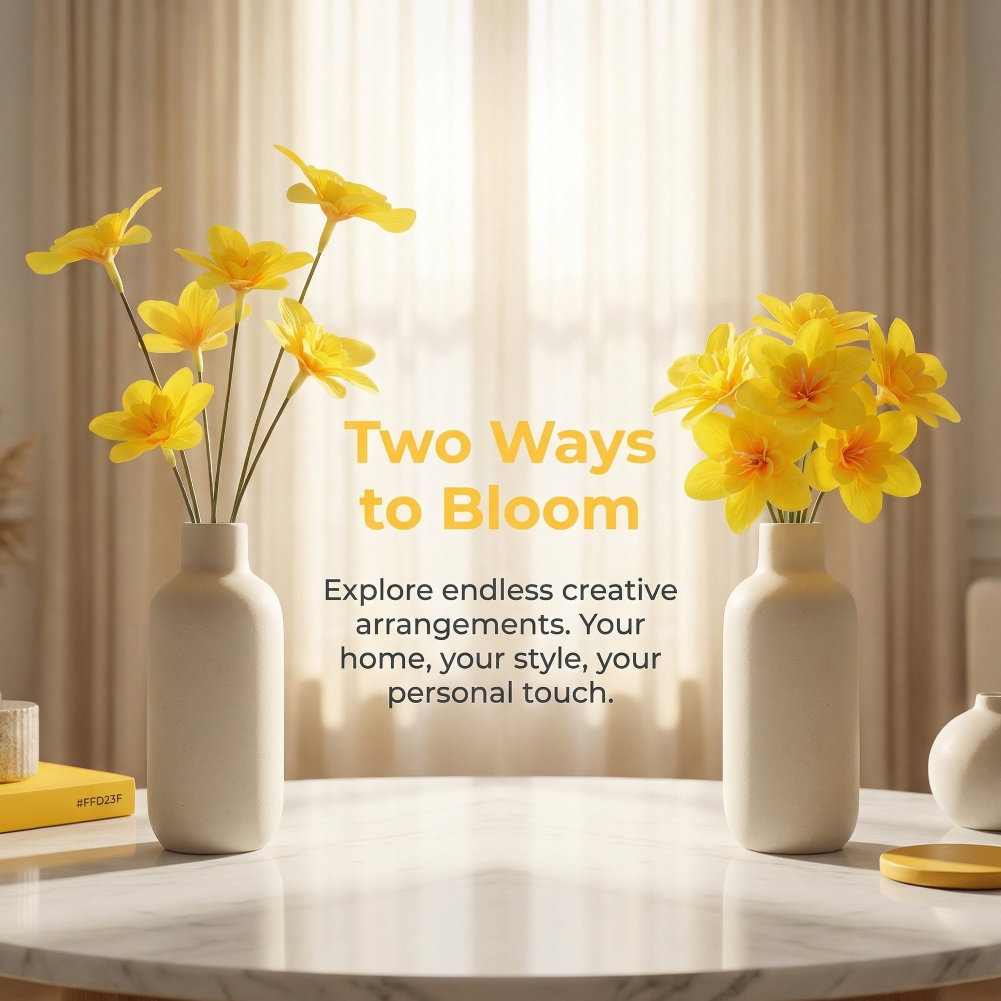 Unique Bargains Artificial Orchid Flowers Detachable HeadsSilk Phalaenopsis Yellow 5.9 in