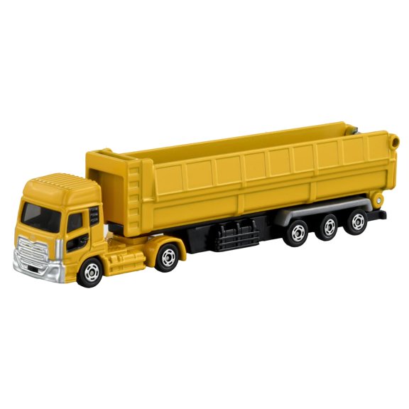 Vehículo de juguete Tomica Long Type Tomica No. 147 UD Tracks Quon Trailer Dump