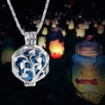 thumbnail image 2 of Hollow Urn Necklace for Ashes Cremation Jewelry Memorial Cremation Necklace for Ashes Tree of Life Ashes Necklace Stainless Steel Ash Keepsake for Women Men, 2 of 6