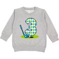 thumbnail image 2 of Inktastic Argyle Golf 3rd Birthday Toddler Sweatshirt, 2 of 4