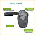 thumbnail image 5 of 2 pack Waterproof Ostomy Bag Cover Belt Adjustable Washable Colostomy Bag Covers Protector Reusable Stoma Urostomy Ileostomy Pouch Supplies Leak-proof Odour Masking Noise Reduction, 5 of 5