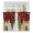Red and black plaid, variant on Red Christmas Kitchen Curtain for Berdoom Living Room Cafe 72 Inch Length, Gold Silver Green Pine Trees Snowflake Xmas Tiers Curtains Light Filtering Drapes Window Treatment 2 Panels 52"Wx72"L