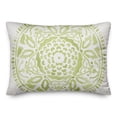 thumbnail image 2 of Creative Products Lime Green Watercolor Medallion 14x20 Indoor / Outdoor Pillow, 2 of 3