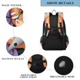 thumbnail image 4 of FORMRS School Backpack 17" Student Travel Bag with Laptop Compartment, Bright Flowers, 4 of 7
