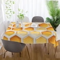 thumbnail image 6 of Ryvnso Honey Rectangle Table Cloth Tablecover Dinning Tablecloth 54"x54", 6 of 8