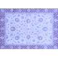 thumbnail image 1 of Ahgly Company Indoor Rectangle Oriental Blue Traditional Area Rugs, 5' x 7', 1 of 4