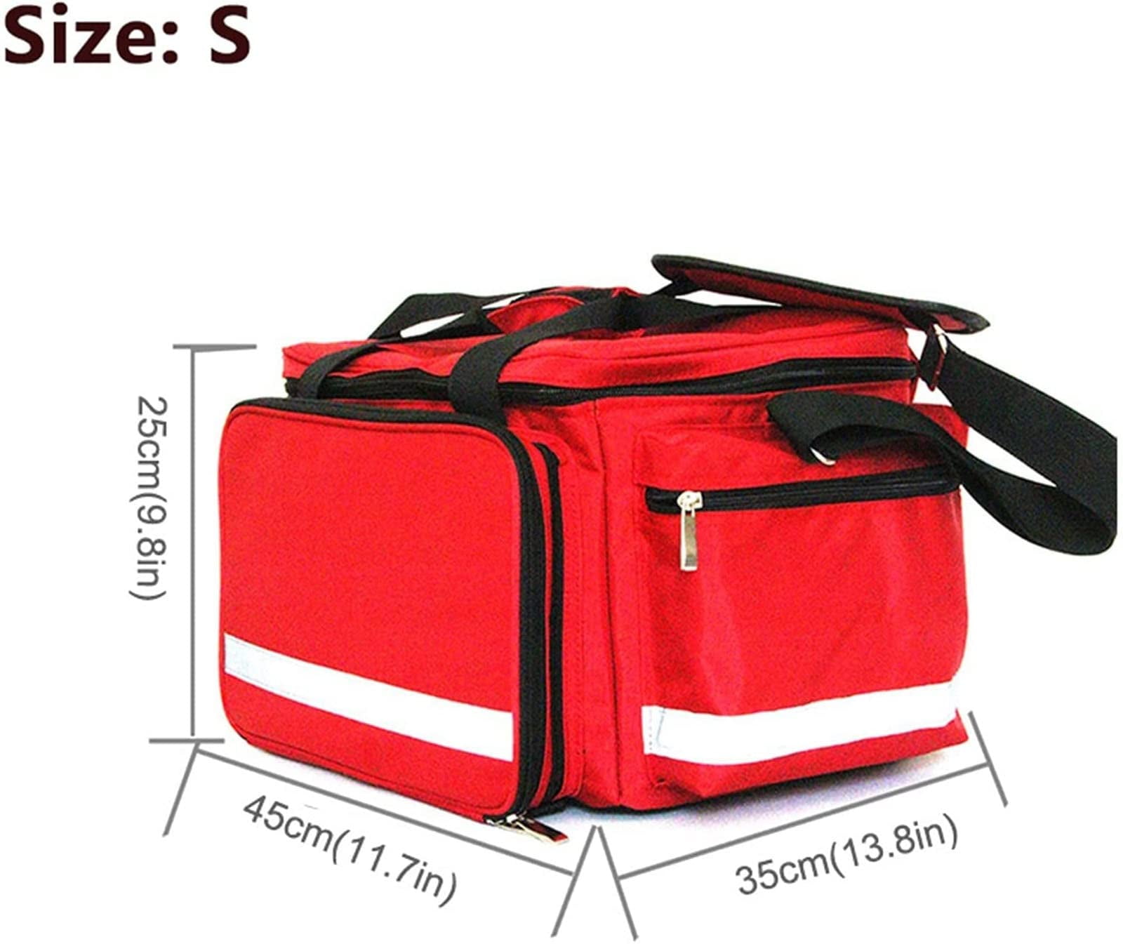 Medical Supplies Bag, Family First aid kit Large-Capacity,Nurse Bag with Handle and Shoulder Strap,Multiple Pockets Portable Medical Kits