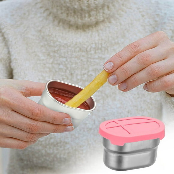 Plato de inmersión de acero inoxidable 304 | Verduras de grado alimenticio Bento | Conservación hermética de la frescura | Resistente a la oxidación | Fácil de limpiar | Diseño moderno y elegante |