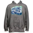 thumbnail image 2 of Rolling Rock Beer Logo Grey Beer Pouch Hoodie-Large, 2 of 2