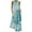 Blue, variant on Alkepwun Women Summer Casual Boho Maxi Dress Notched V-Neck Sleeveless Dresses Flowy Printed Beach Tank Long Dress with Pockets