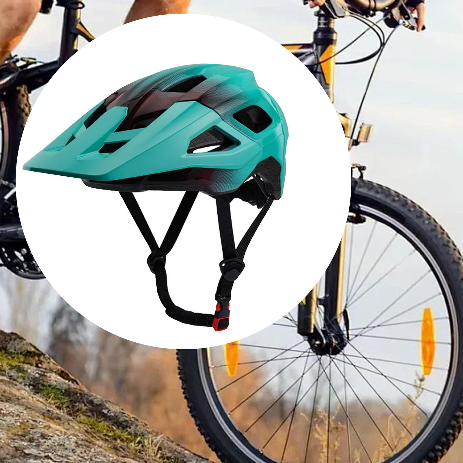 kesoto Bike Helmet for Adult Cycling Equipment Outdoor Adjustable Head Circumference Breathable Riding Helmet Cycling Helmet Lake Blue