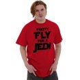 thumbnail image 5 of Pretty Fly For A Space Fighter Nerd Graphic T Shirt Men or Women Brisco Brands, 5 of 6