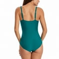thumbnail image 6 of fartey Womens One Piece Swimsuit Elegant Inspired Vintage Pin Up Monokinis Tummy Control Shirred Bathing Suits, 6 of 8