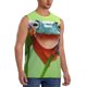 thumbnail image 2 of Balery Flying Frog On Branch Camisetas sin mangas para hombre, absorbe la humedad y protege contra el mal olor.-XX-Large, 2 of 7