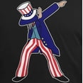 thumbnail image 4 of 4th Of July Dabbing Uncle Sam Mens T Shirt, 4 of 5