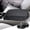 Black Checkered, variant on KBH Center Console Cover Fit for 2019-2026 Silverado Sierra with 40/20/40 Jump Seat, Black Leather Middle Console Lid Arm Rest Cover