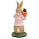thumbnail image 3 of Conejito de poliresina con zanahoria, decoración de primavera, Pascua, figuras, accesorios de mesa para fiestas, hogar y vacaciones., 3 of 5