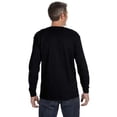 thumbnail image 2 of Gildan Heavy Cotton 5.3 oz. Long-Sleeve Men T-Shirt Black Large, 2 of 3