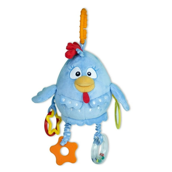 Peluche de actividades para bebe DIDACTI JUEGOS Gallina Pintadita GP-0793