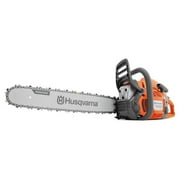 Husqvarna 970613954 460 Rancher Gas Powered Chainsaw, 60.3-cc 3.6-HP, 2-Cycle X-Torq Engine, 24 Inch Chainsaw with Automatic Adjustable Oil Pump