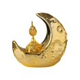 thumbnail image 1 of DOLITY Moon Incense Burner Porcelain Decoration for Office SPA Living Room Gold, 1 of 9