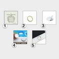 Home Button Sticker Universal Series Metal Home Key Fingerprint