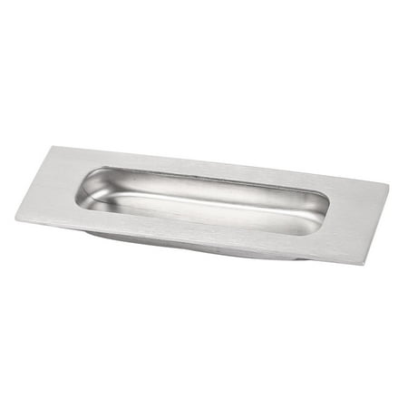 Stainless Steel Recessed Rectangular Flush Mount Pulls Sliding