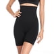 thumbnail image 1 of Pantalones cortos moldeadores posparto de cintura alta negros, ropa interior ajustada a la cintura para mujer, pantalones para levantar la cadera y apretar el vientre, 1 of 5