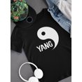 thumbnail image 3 of Yang. T-Shirt Men -Smartprints Designs, Male Medium, 3 of 4