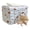 Blue, variant on Portable Small Animals House Hide Cave Habitat for Hedgehog Guinea Pig Ferret Squirrel Bed Nest ( Pink )