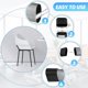 thumbnail image 4 of 24pcs Oval Chair Leg Caps 40mm*20mm Protectors For Furniture Chair Leg Protectors To Prevent Scratches And Noise For Furniture Feet (black), 4 of 5