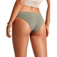thumbnail image 2 of CRZ YOGA Low Waisted Bikini Bottom for Women Basic Bathing Swimsuit Swim Briefs, 2 of 3