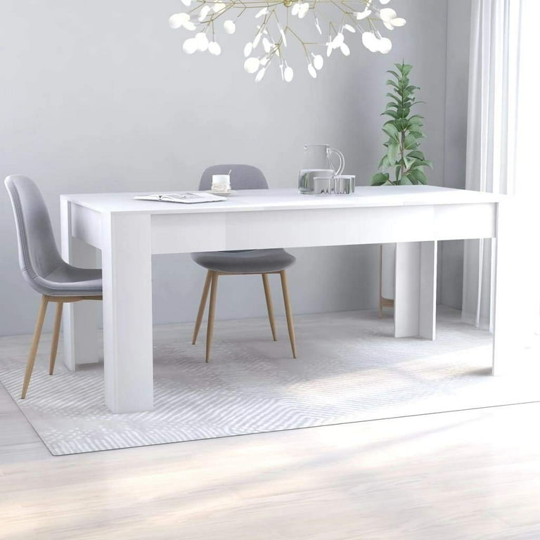 vidaXL Dining Table White 63