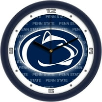 Penn State Nittany Lions 11.5'' Suntime Premium Glass Face Dimension Wall Clock