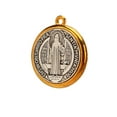 thumbnail image 2 of Medallas Católicas, Material De Metal, Regalo Religioso, Medalla De San Benito, Sin Níquel, Para Mujeres ANGGREK Otros, 2 of 8