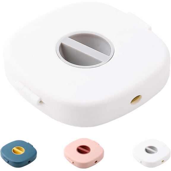 2 in 1 Cable Winder with Phone Stand, Retractable Reel Organizer for Earphones, USB, and Charging Cables, Durable ABS Charging Dock for Desk and Travel