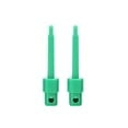 thumbnail image 1 of Matsuzay 2 uds gancho de prueba Mini Clip sonda de prueba redonda electrónica única herramientas de medición ligera pinzas de cocodrilo Videojuegos y accesorios Verde, 1 of 6