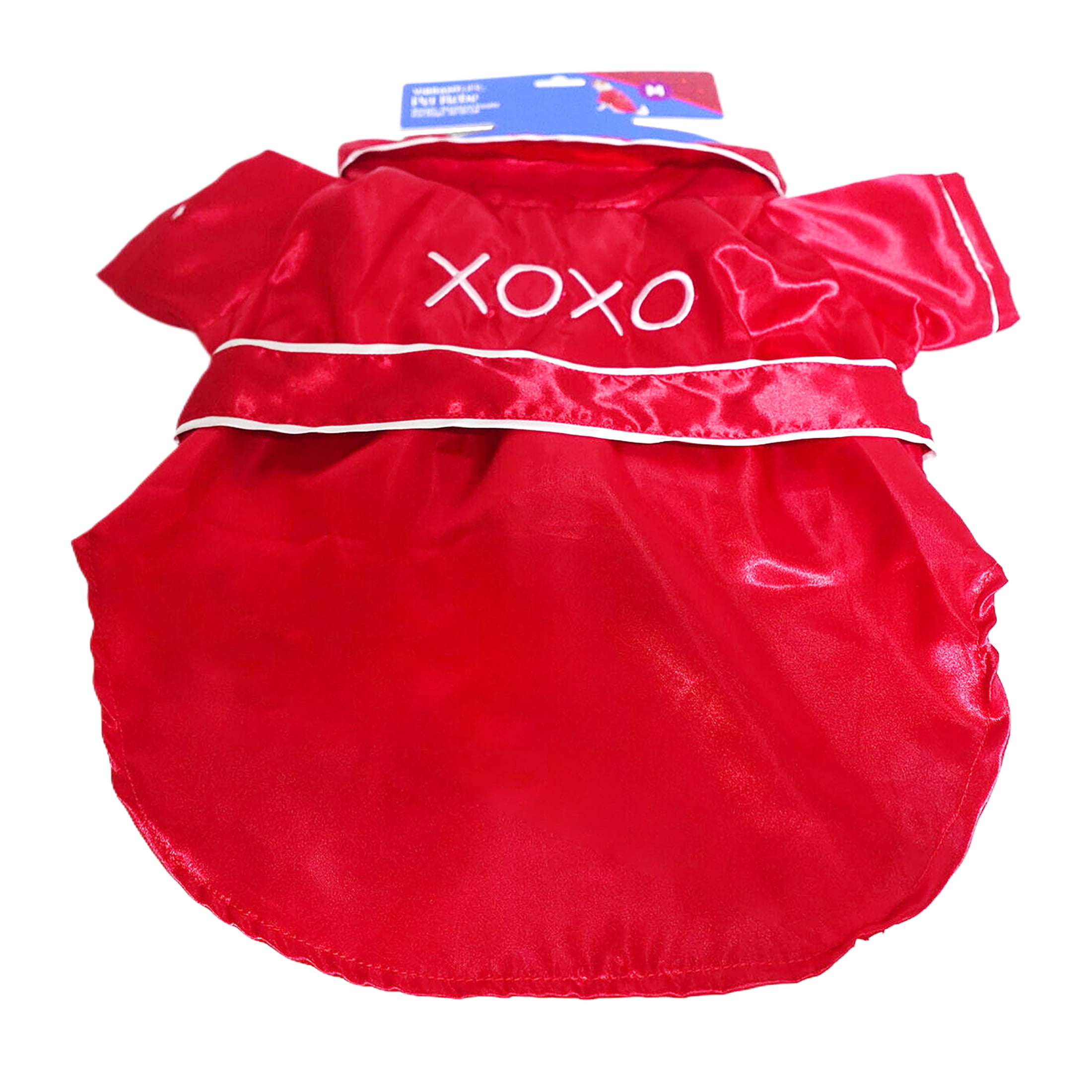 Vibrant Life Valentine's Day Pet Robe, XOXO, Red, Medium
