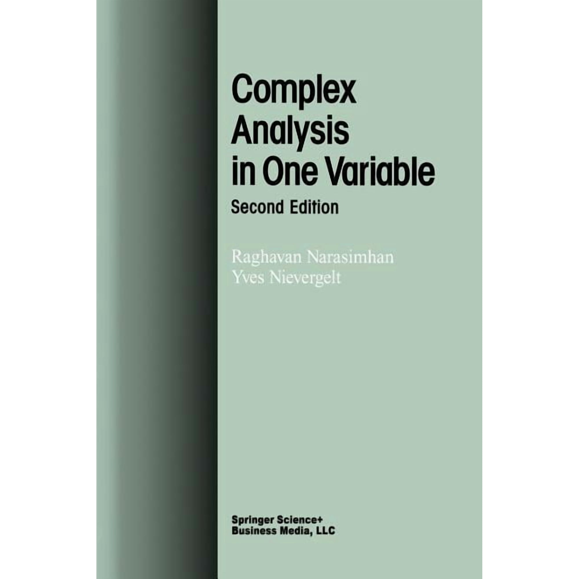 Complex Analysis in One Variable (Paperback)